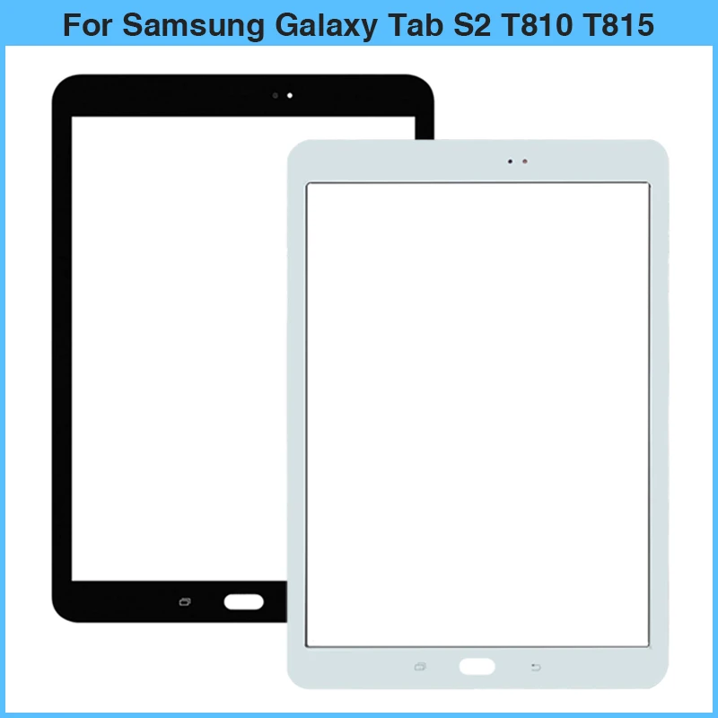 

For Samsung Galaxy Tab S2 9.7 2015 T810 T815 T813 T819 Touch Screen Tablet LCD Front Outer Glass Panel Lens Touchscreen Cover