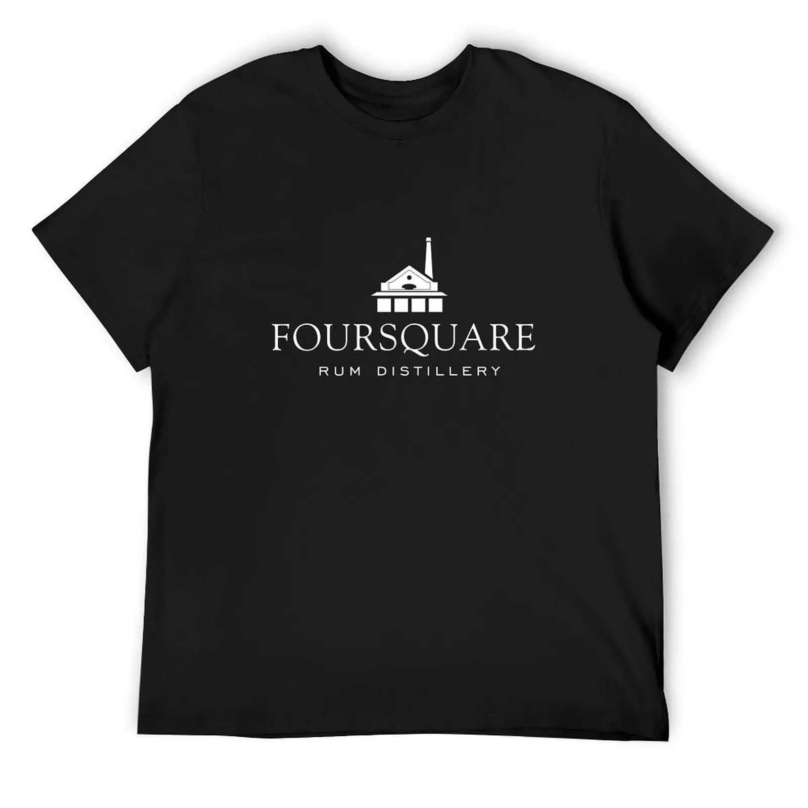Foursquare Rum Distillery - футболка темных цветов летние топы возвышенные футболки для