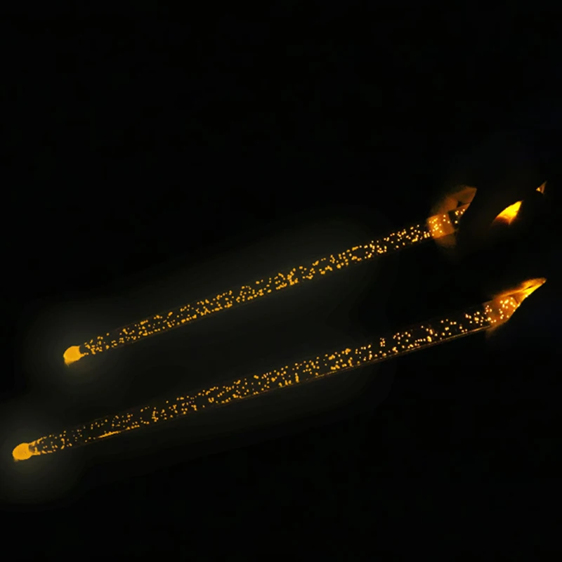 

Flash Drum Stick Luminous Light up Drumsticks for Party Stage Performance Party Performance Fashionable Beautiful