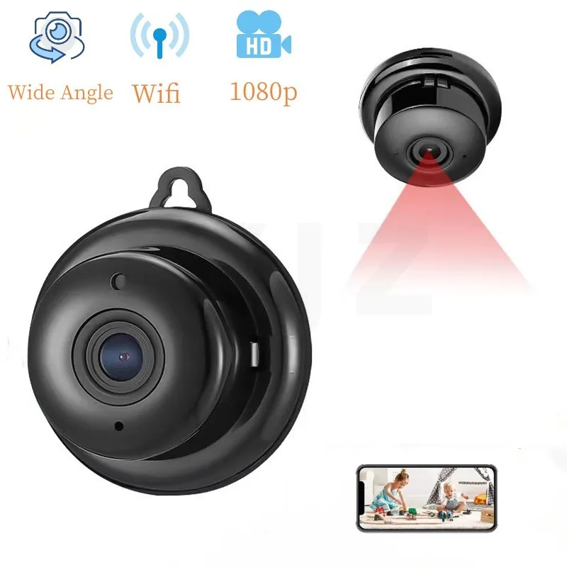 

V380 Pro Mini Camera Wifi HD Wide Angle IP Night Vision Security Micro Camcorde Home Smart CCTV Motion Detection Video DVR Cam