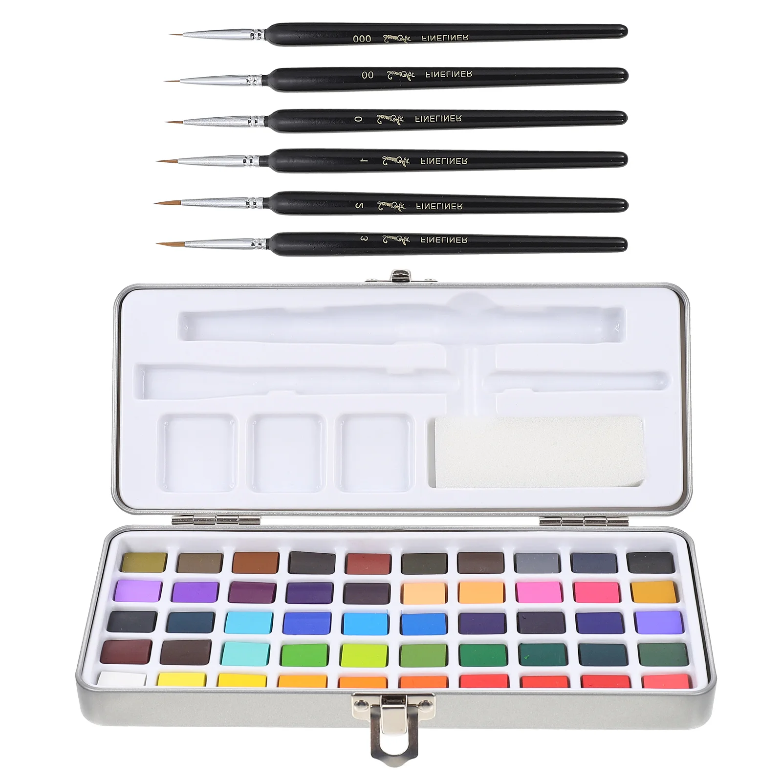 

1 Set of Portable Painting Pigment for Watercolor Painting Multiple Color Pigment Kit for Drawing