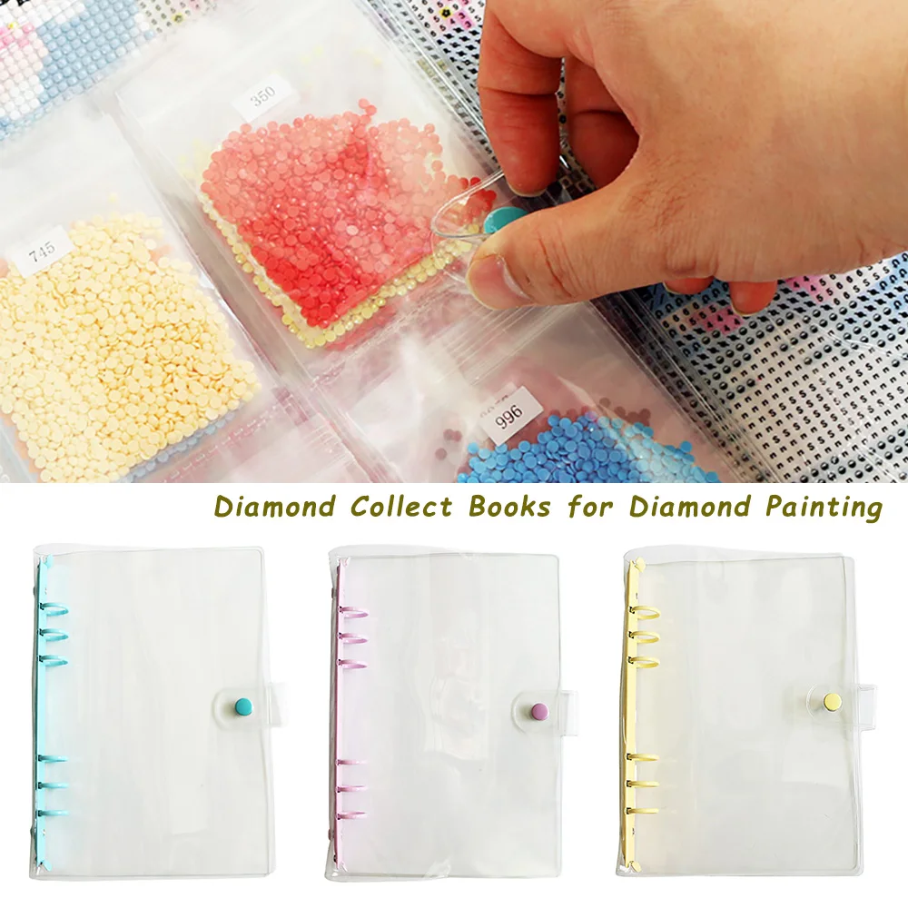 

Собирать книги для алмазной живописи, вышивка крестиком из бисера, органайзер для хранения, вышивка «сделай сам», фотооткрытки, художествен...