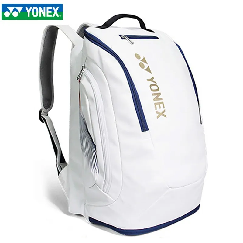 Original YONEX Large Capacity Badminton Bag Tokyo Olympics Same Type Professional Racket Backpack PU Leather Waterproof Material