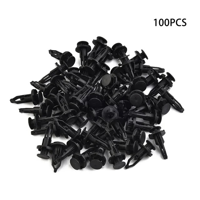 その他 s 100pcs Auto Fastener Clip Car Bumper Rear Cover Push-type