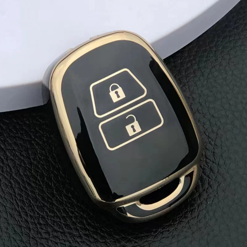 

Мягкий ТПУ чехол для автомобильного ключа с 2 кнопками, чехол для Toyota Corolla Fielder Vitz Rav4 MK4 Rav 4, чехол для дистанционного ключа, держатель брелка, защита для ключей