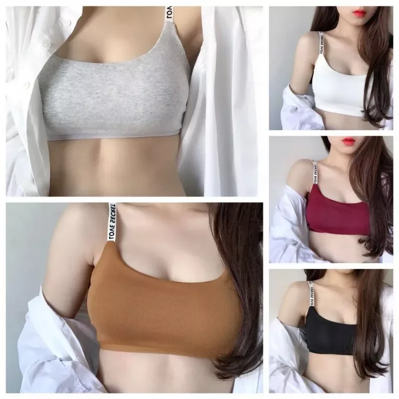 

Women's Sport Push Up Bra Sports Short Cotton Breathable Bra Vest