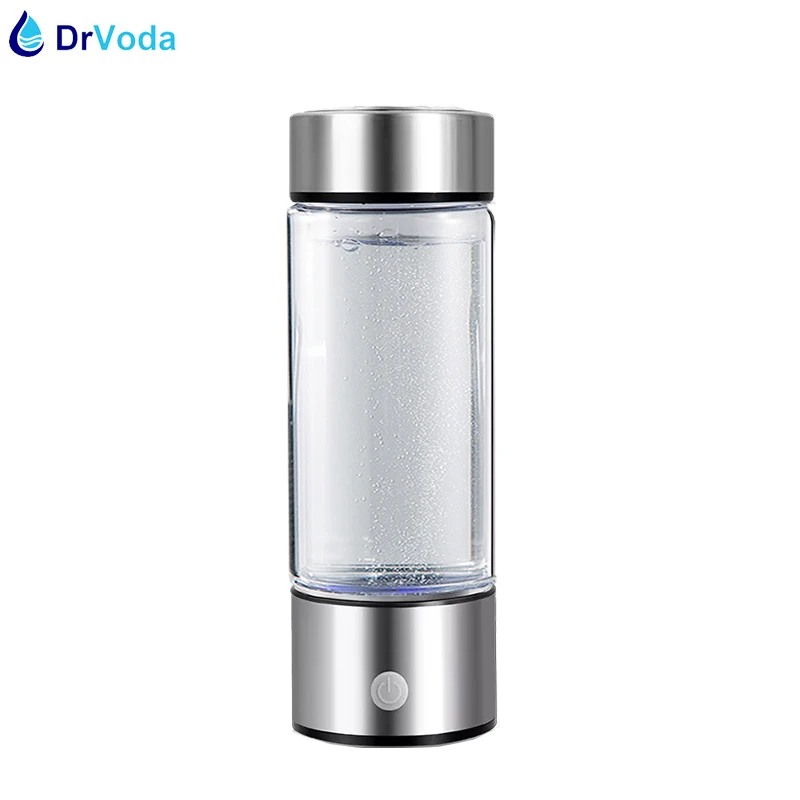 Updated Dupont Hydrogen Water Generator Bottle GLASS Cup Pure Molecular Hydrogen H2 Water Ionizer