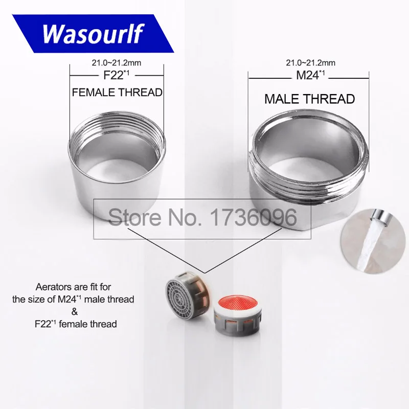 Набор бытовых аэраторов WASOURLF M24 или F22 набор пузырьков съемный инструмент для