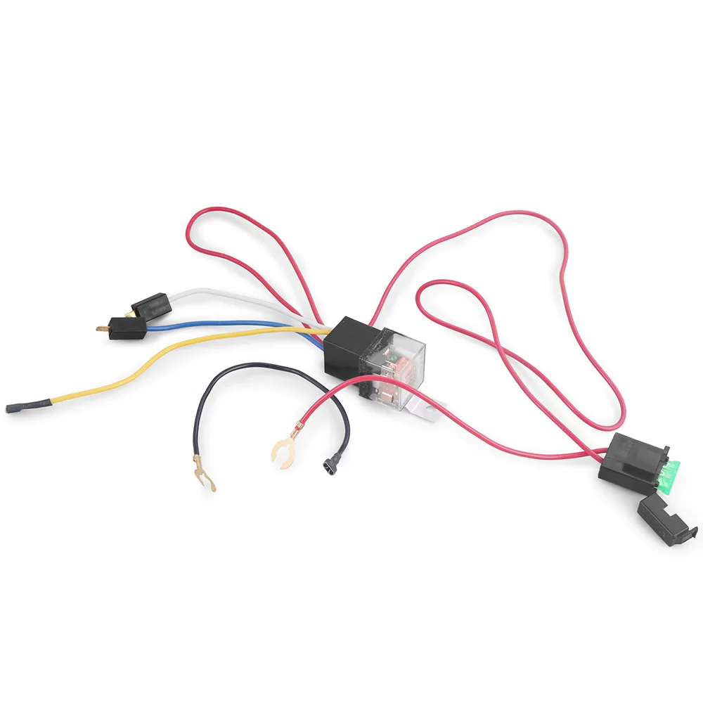 Универсальный комплект реле и провода для автомобиля 12 В 40 А