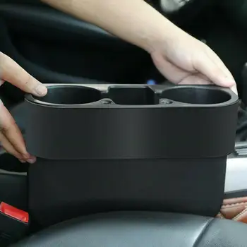 Seat Side Gap Filler For Cars Pocket Storage Organizer Plastic Multifunctional Cup Holder Beverage Bottle Bags Stowing 2022 New 5