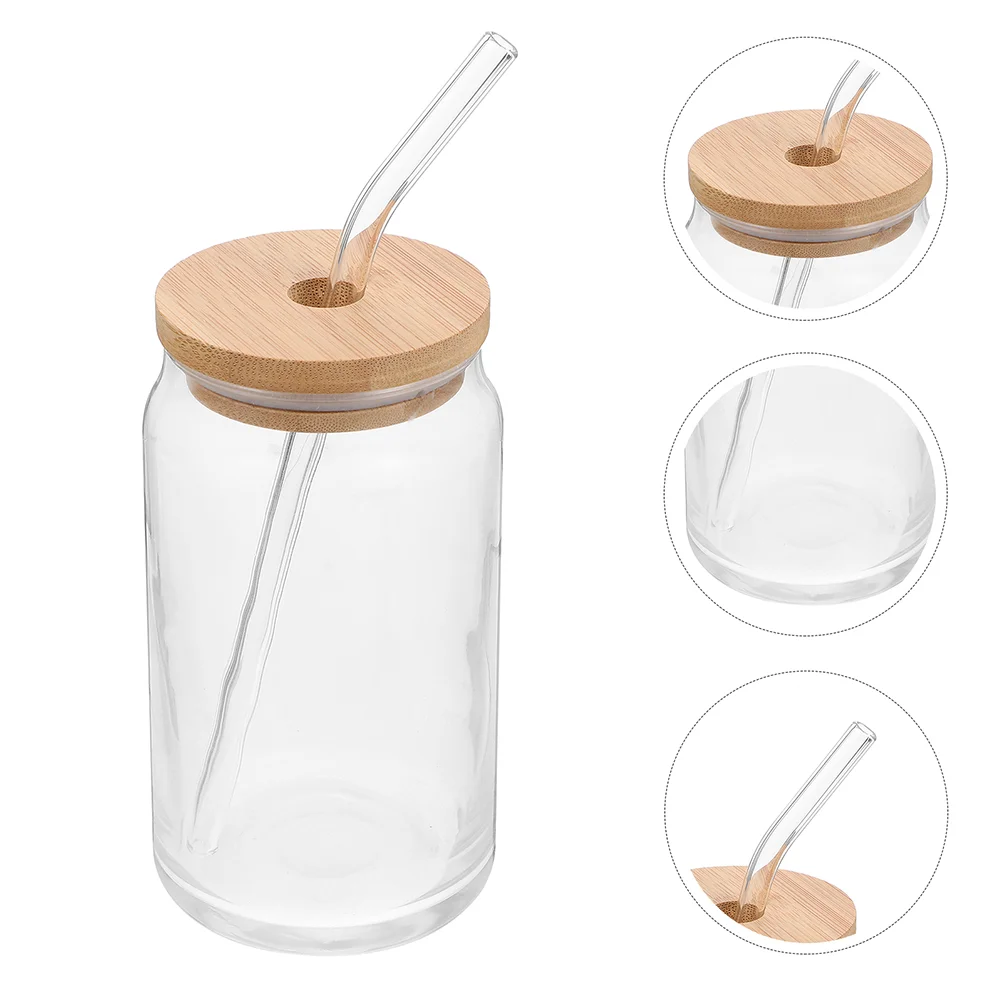 

Storage Jars Cups Cup Mason Drinking Bottle Glassesjar Coffee Water Can Beverage Tumbler Beer Containers