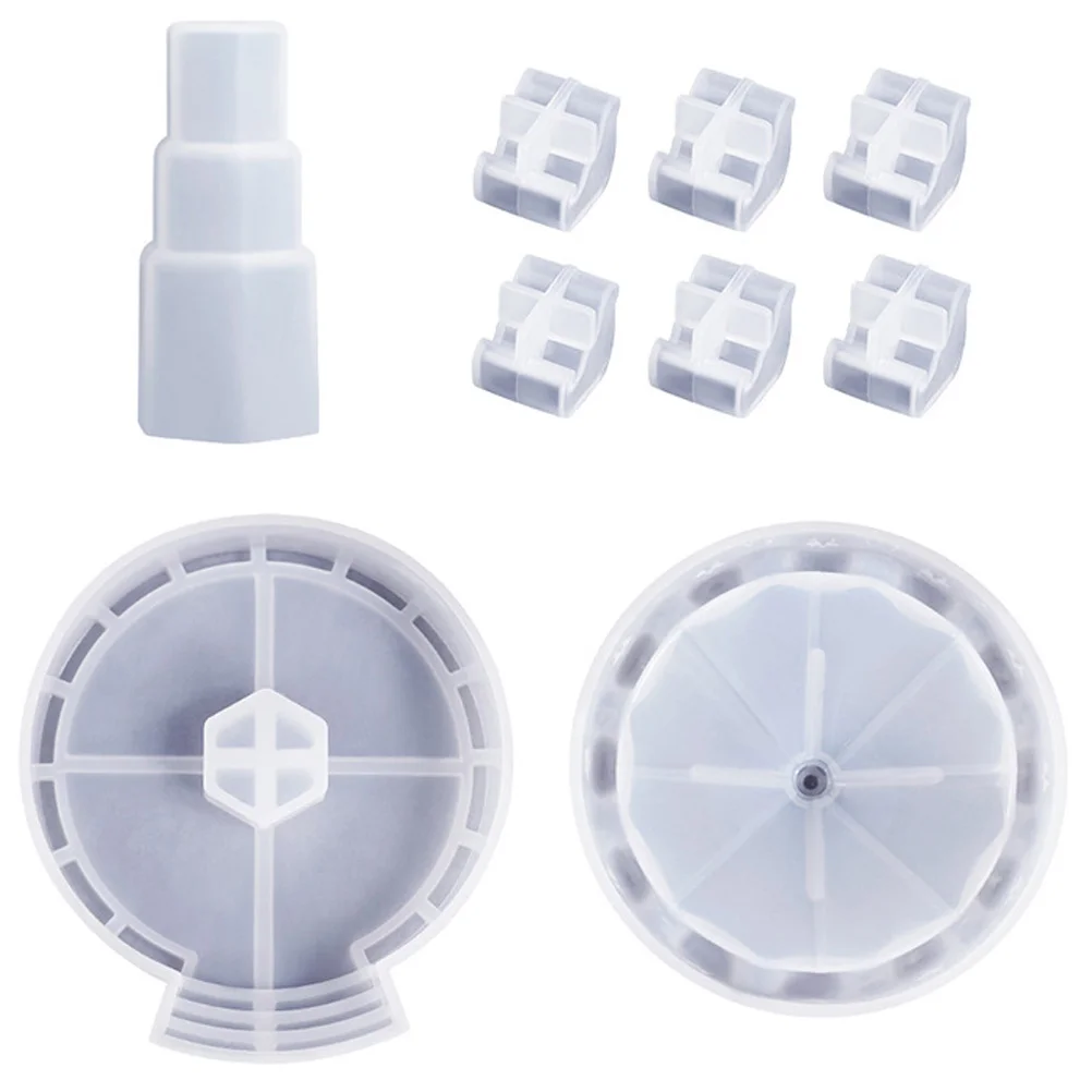 

Mold Resin Carousel Molds Epoxy Diy Silicone Casting Decoration Wheel Merry Ferris Lamp Horse Round Go Giant Desktop Cake