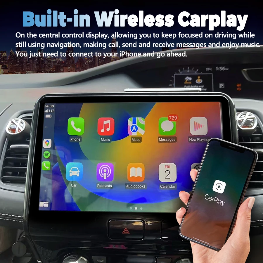 Автомагнитола 2DIN 11 5 дюйма В C27 2016-2021