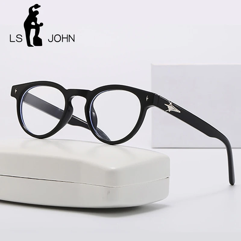 Роскошные круглые оправы для очков в корейском ретро-стиле женские нежные по