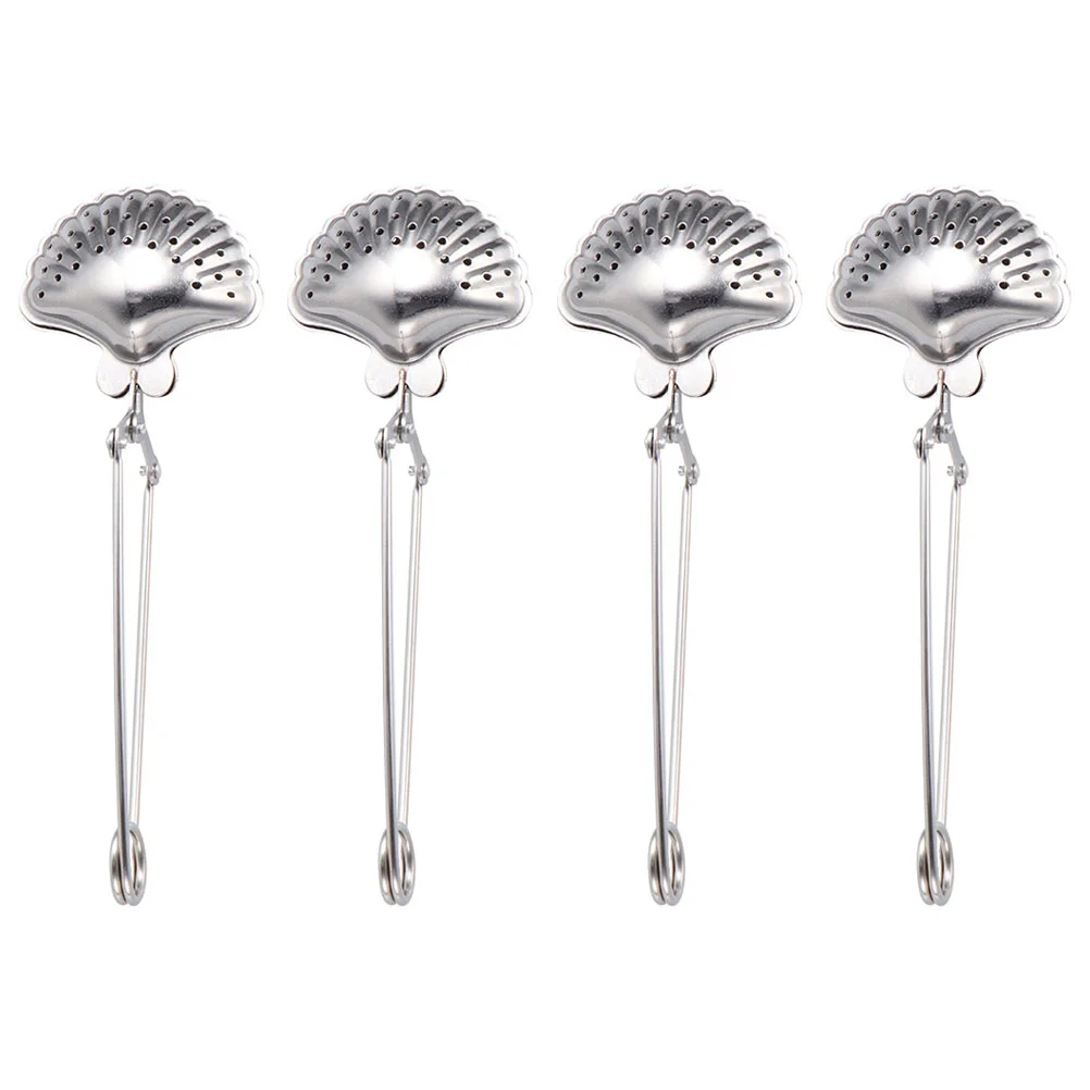 

4Pcs Strainer Professional Tea Filter Household Tea Strainer Convenient Tea Leaf Strainer for Home Tea Kitchen