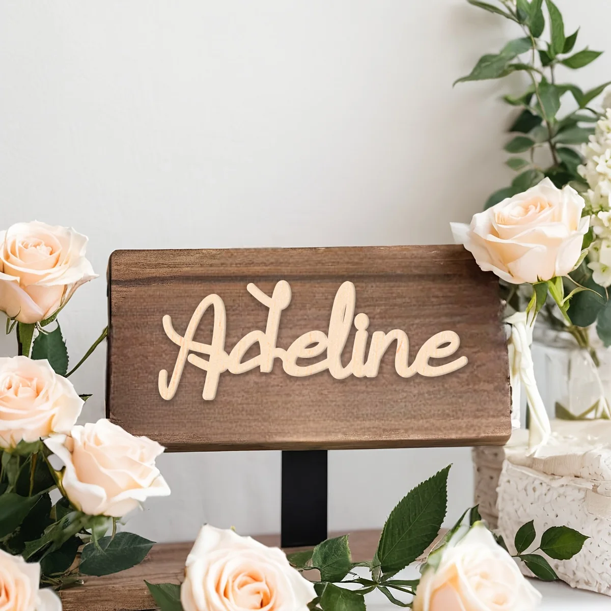 Деревянная именная табличка Putri Duyung