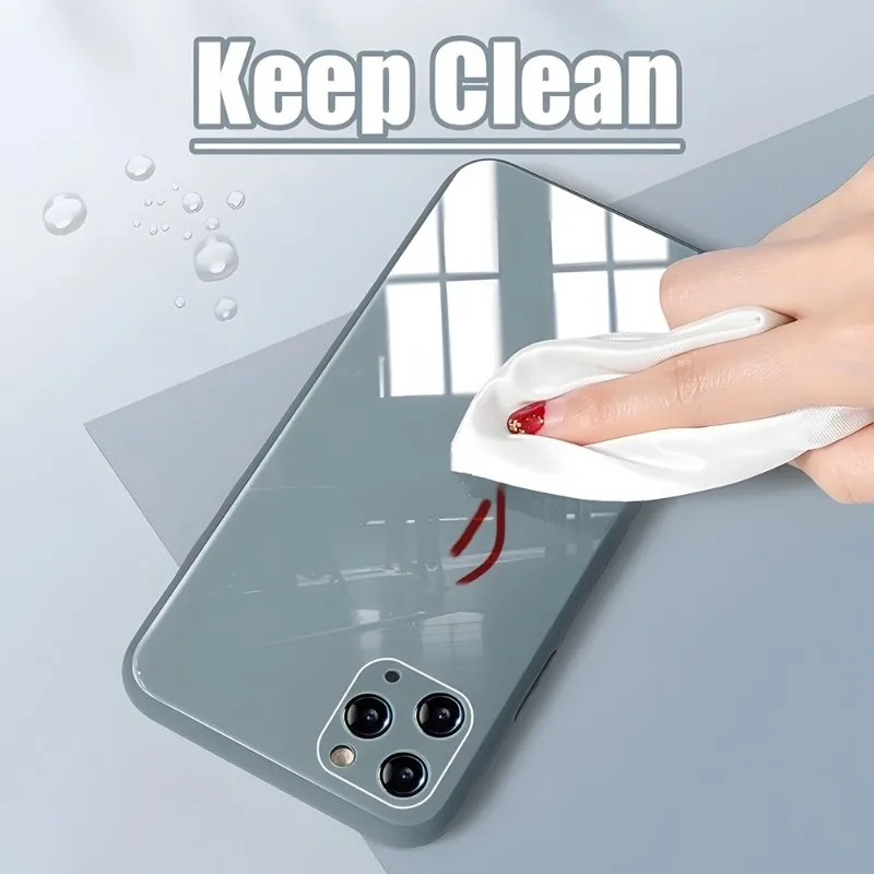 Volkswagen Car LOGO Phone Case For IPhone 14Pro 13 11 12 XR XS MAX 7/8 X Plus 13 Color Tempered Glass Cool Couple