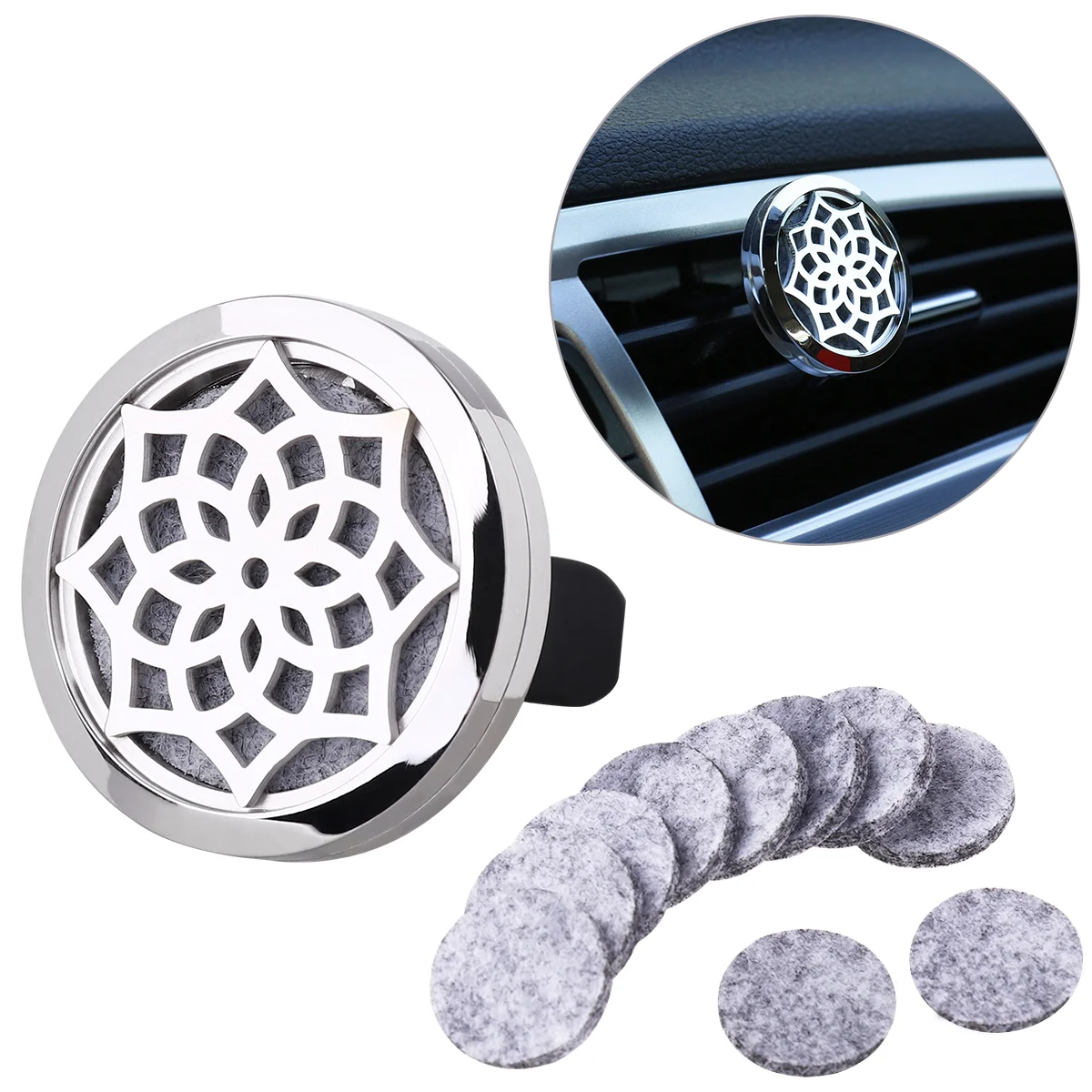 

Aromatherapy Smell Diffuser Clips Diffuser Clasp Car Essential Oil Diffuser Vent Clip Oil Diffuser Clip for Home Office Car