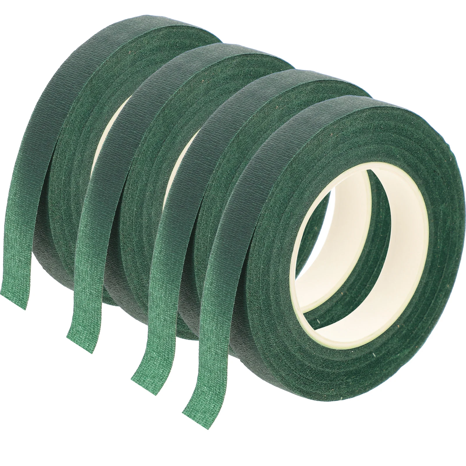 

4 Pcs Floral Tape Flower Package Green Materials Gift Wrapping Paper Florist Artificial Wedding Bouquet