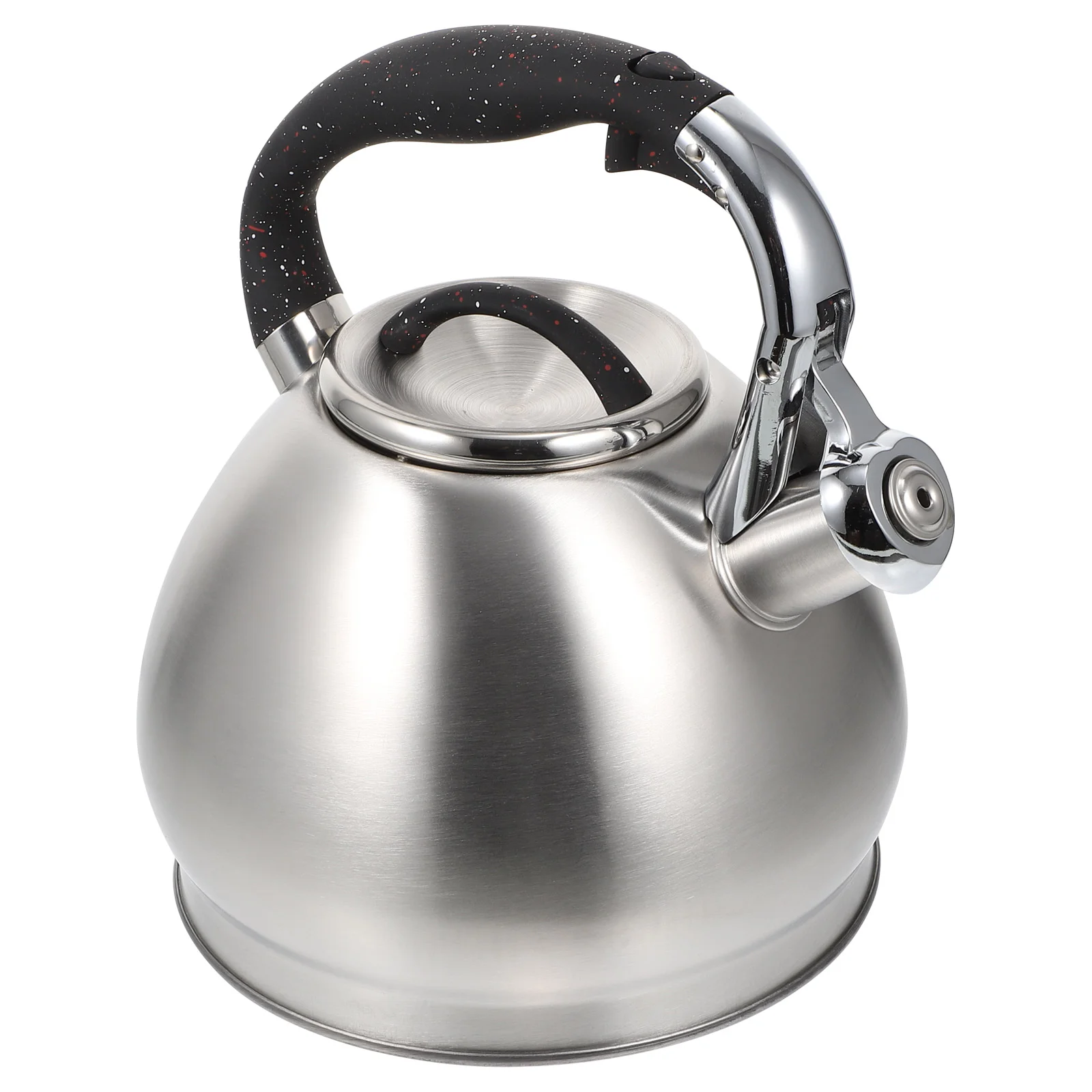 

Classic Stainless Steel Water Kettle with Insulated Handle Kitchen Supply