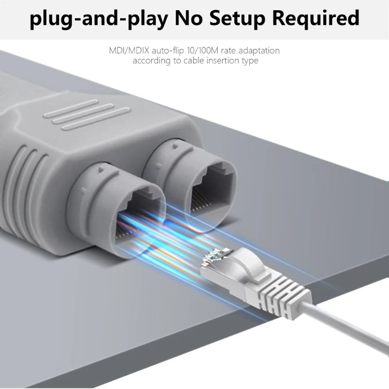 Эффективные IP68 водонепроницаемые разветвители соединителя RJ45 Y6U6 Разделители POE