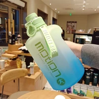 new creative jugs large capacity water cup fitness enthusiasts ton ton cup high temperature sports water bottle plastic cup