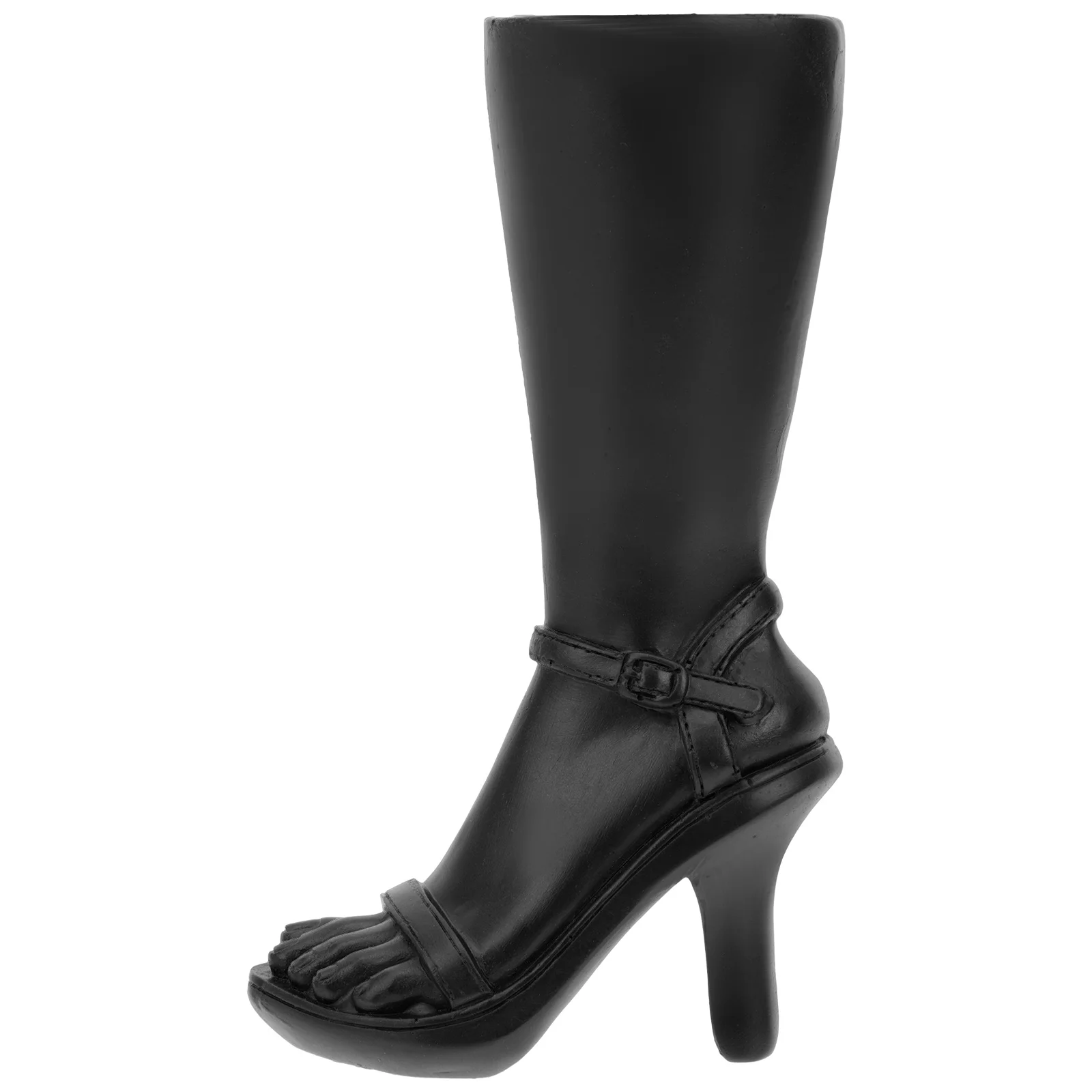 

High-Heeled Shoes Vase Decorative Desktop Resin High-Heeled Shoes Vase Rose Vase Flower Arrangement Vase