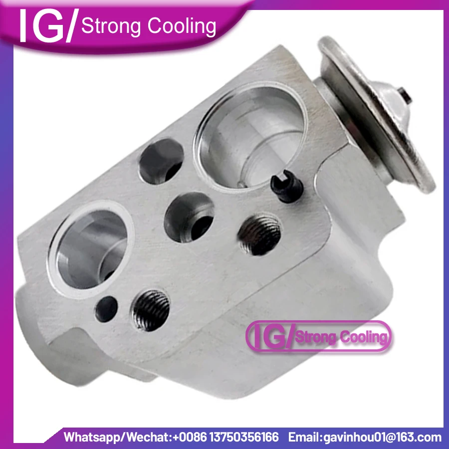 

New AC Air Conditioning Expansion Block Valve For VOLKSWAGEN VW MULTIVAN V TRANSPORTER T5 CARAVELLE Bus 2.0 7H0820712A 7H0820712