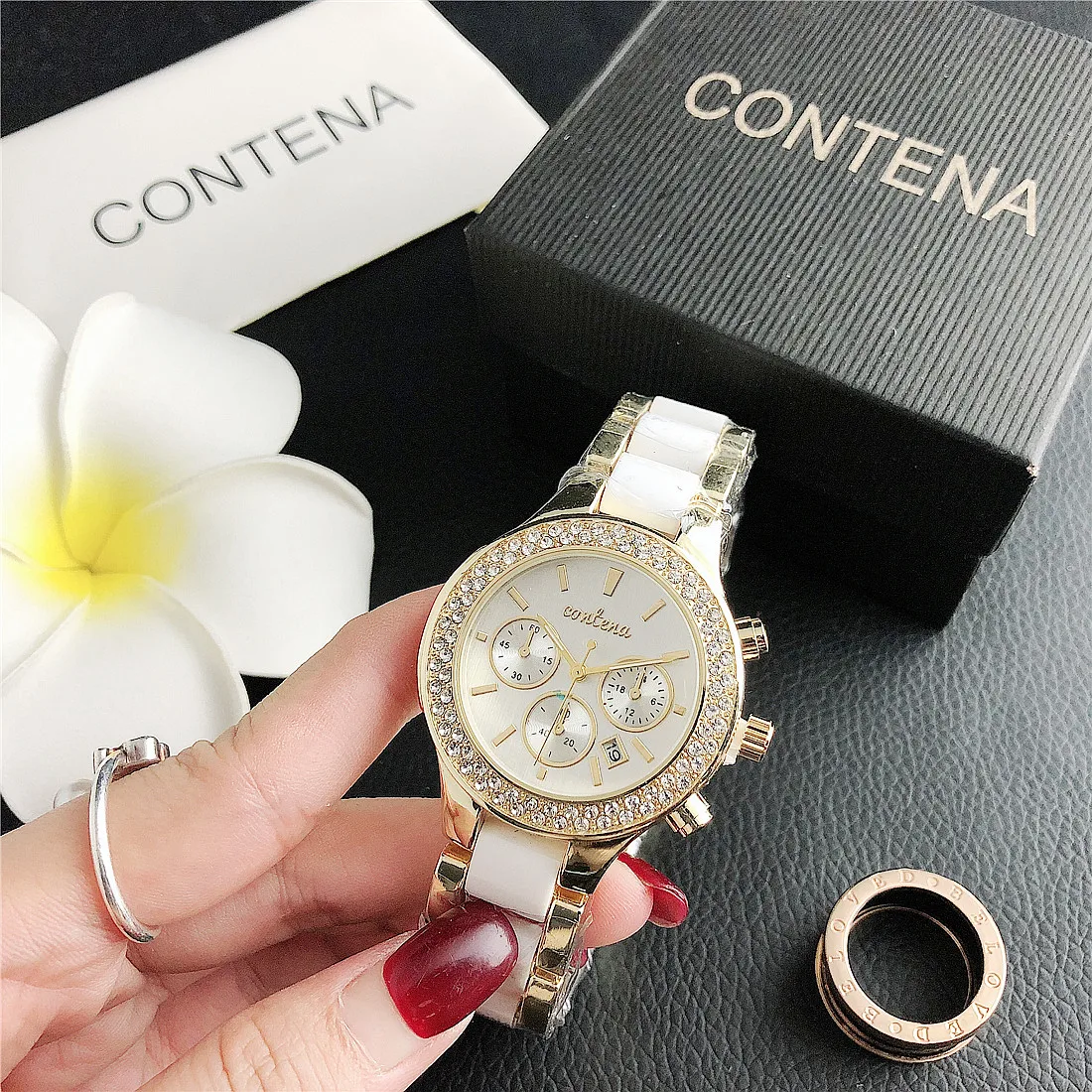 

NO.2 A1521 women fahsion brand wristwatches quartz luxury brand women watches diamond clock gifts for women reloj