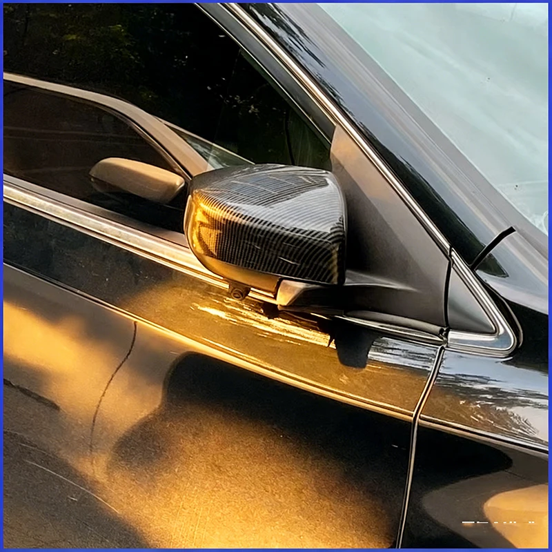 Фото Накладки на зеркала заднего вида для Nissan Sentra 2012-2019: Сменные корпуса и декоративные элементы для стайлинга автомобиля, автоаксессуары №4