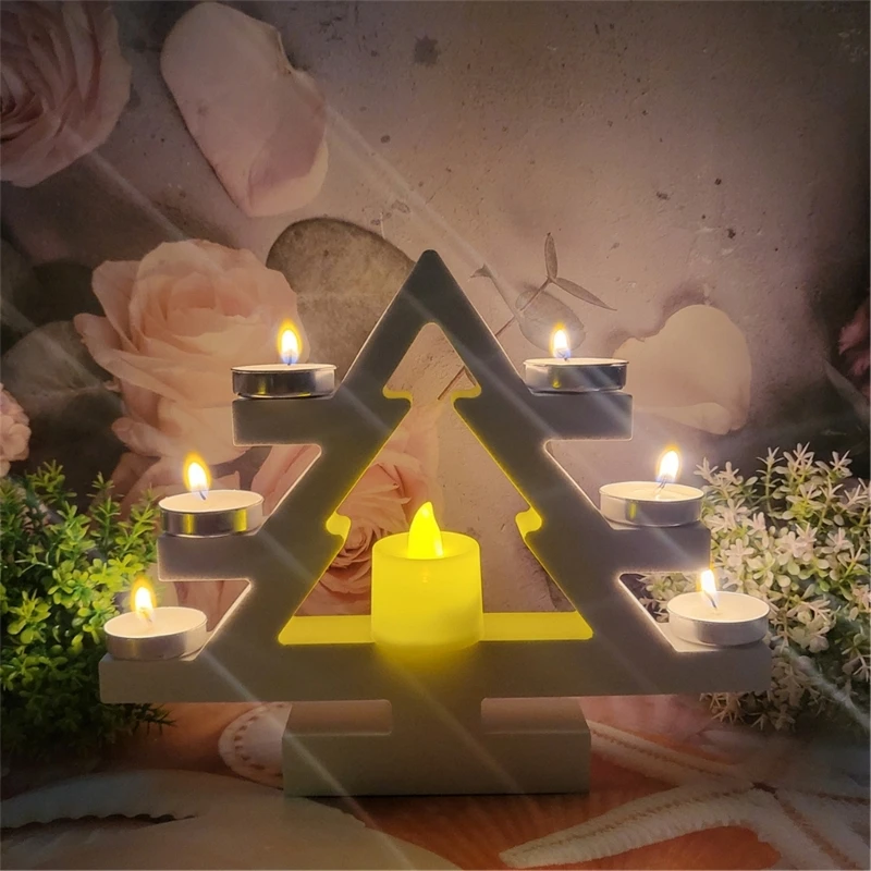 Прочные силиконовые формы для рождественской елки творческого украшения дома