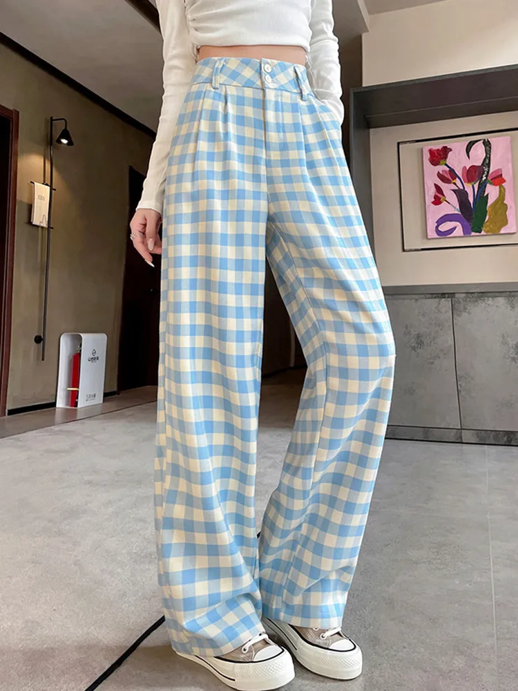 Новинка 2023 года весенне-осенние женские узкие длинные брюки с высокой талией