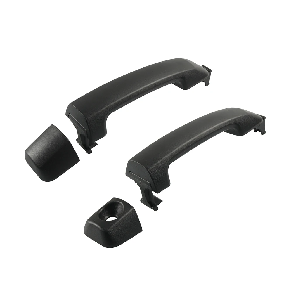 

1 Pair Vehicle Exterior Front Left Right Door Handle Side ABS Automobile Accessories Part Replacement for Tundra 07-20