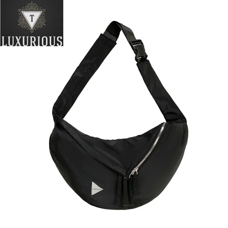 

Large Capacity Travel Storage Crossbody Bags 2023 New Fashion Unisex Chest Pack Multifunction Hip Hop Shopping Shoulder Bag Male