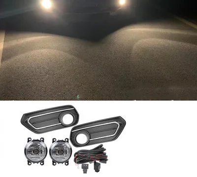 

Car Front bumper light Front fog lamp cover frame for Honda Avancier 17-19