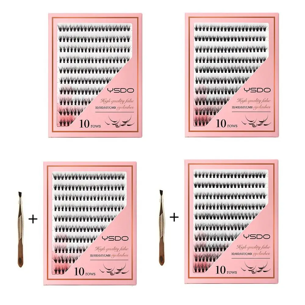 

В домашних условиях натуральный вид 200 шт. 10-14 мм Индивидуальные ресницы кластеры ресниц DIY Набор для наращивания ресниц для женщин