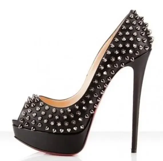 Золотые туфли-лодочки на платформе очень высоком каблуке 14 см женские свадебные