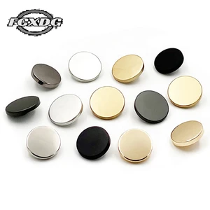 10pcs 10/15/20/25mm Silver Gold Black Metal Sewing Buttons for Coat  Women's Clothing Coat Jacket Sh in Pakistan