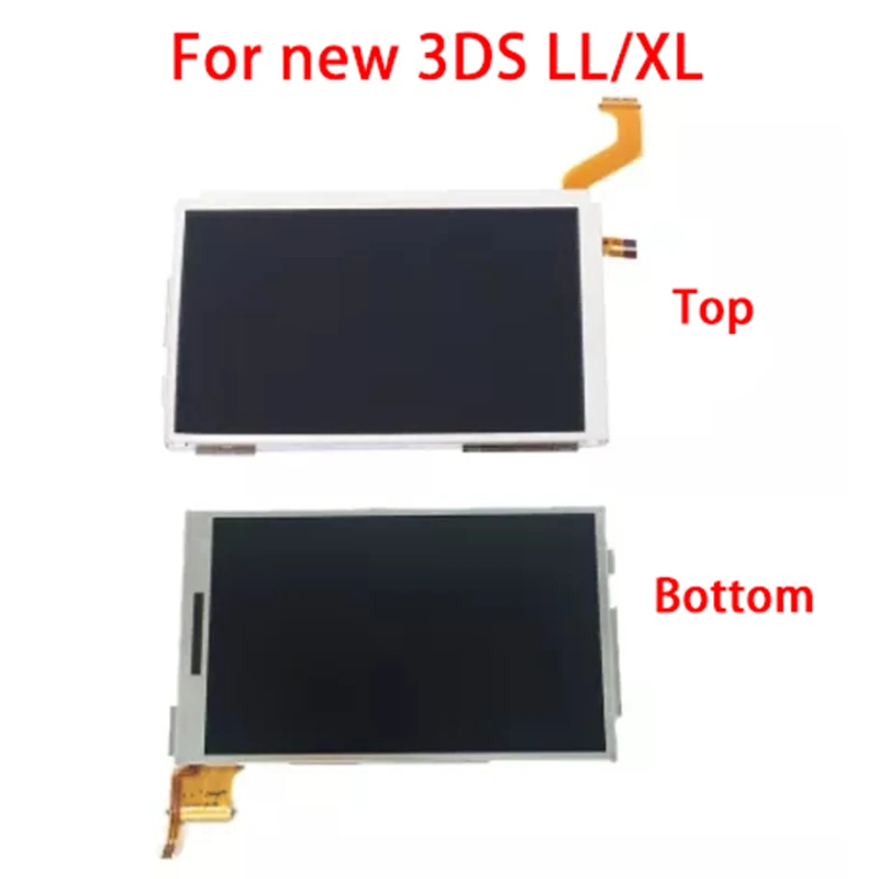 

LCD Screen For Nintendo New 3DS XL LL Top Upper Bottom Lower Original Replacement For N3DSXL Console
