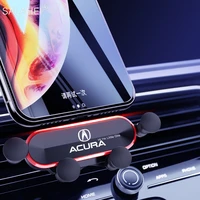 hot sale gravity car phone holder mount mobile cell phone stand gps support for acura rdx integra tlx cdx mdx zdx accessories