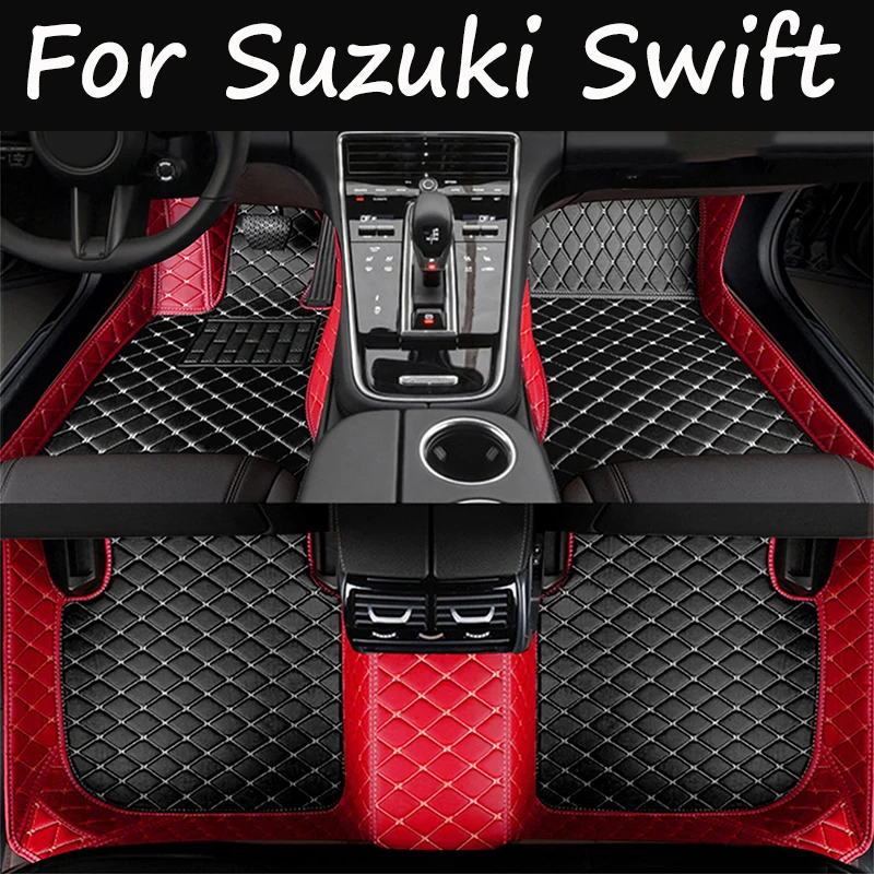 

Автомобильные коврики для Suzuki Swift AZG412 413D 414 2011 ~ 2017 5door, водонепроницаемые коврики, автомобильный напольный коврик, коврик, автомобильные аксессуары