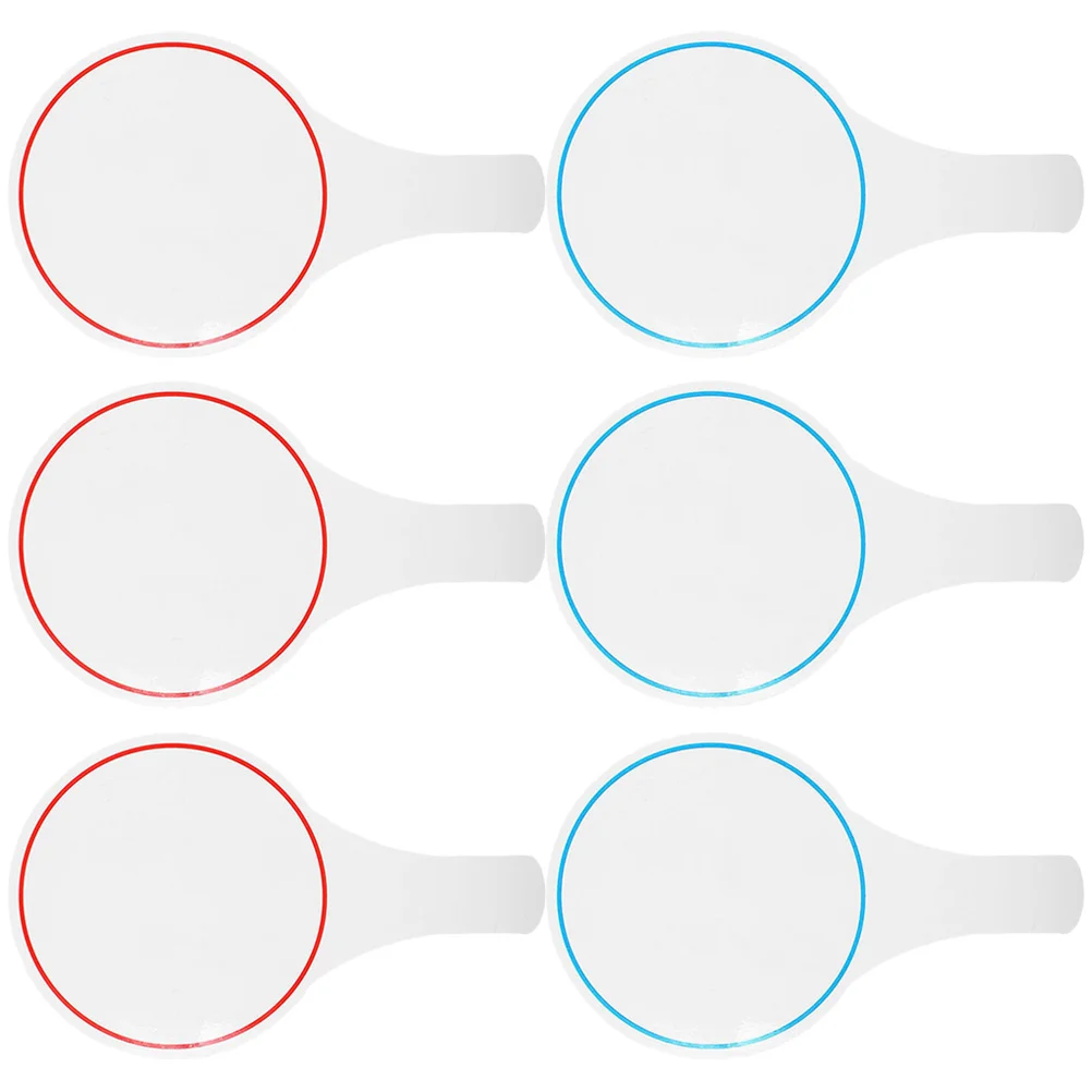 6-шт стирамое табло белые доски односторонняя портативная пустая доска с одним