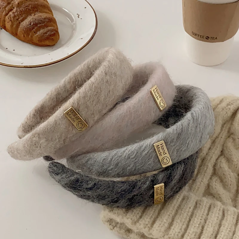 

Женская винтажная повязка на голову, обруч с надписью