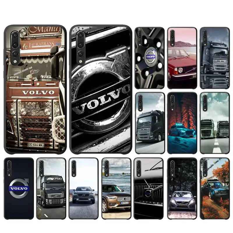 

Luxury Car Volvo logo Phone Case for Huawei P30 40 20 10 8 9 lite pro plus Psmart2019