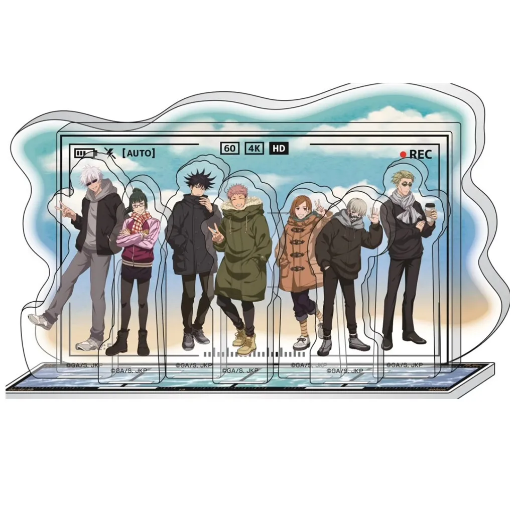 Аниме 2 игра Nobara Megumi Yuji Satoru Maki акриловая подставка кукла фигурка модель тарелка