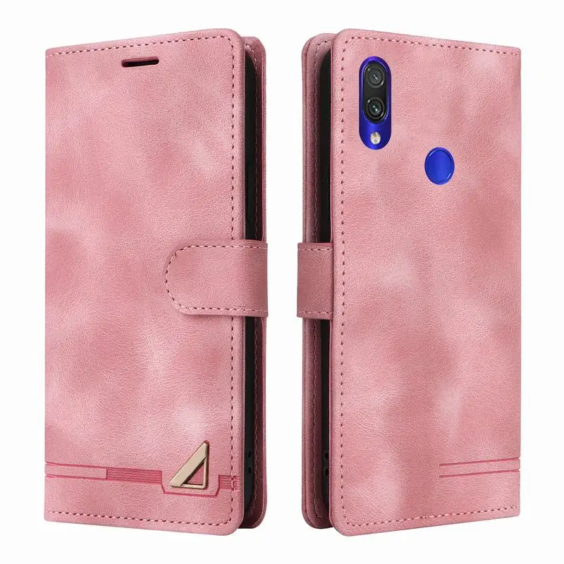

For Xiaomi Redmi Note 7 Case Magnetic Wallet Card Slot Cover For Redmi Note 7 Pro Matte Leather Phone Cases
