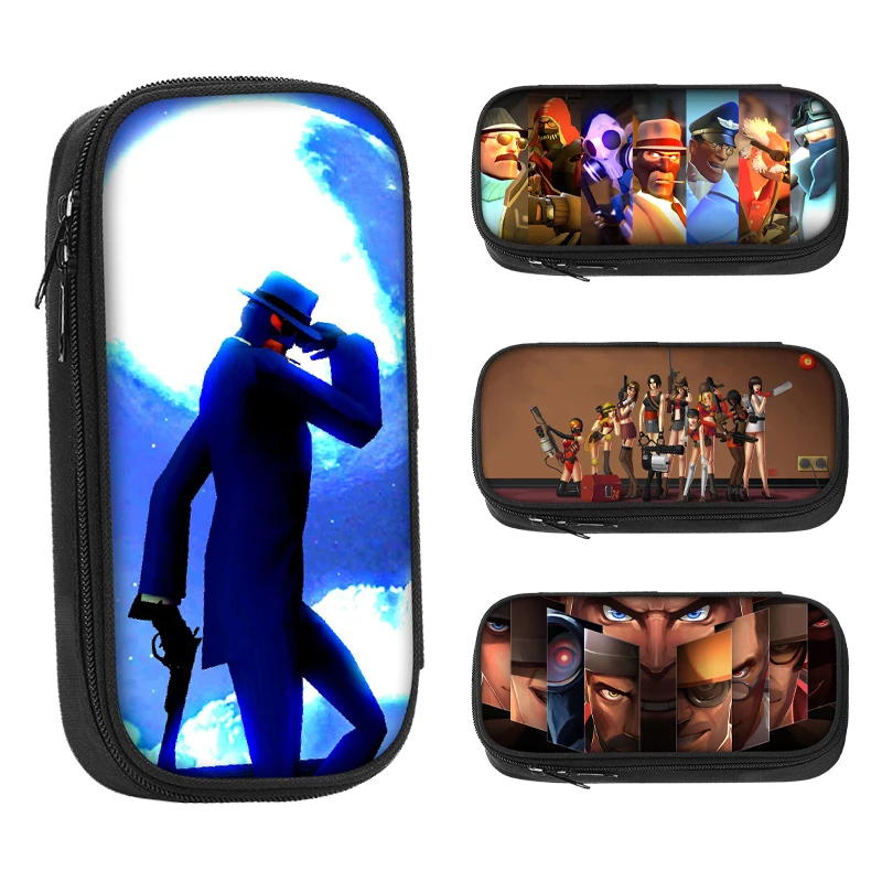 

Пеналы для видеоигр Team Fortress 2, Оригинальные Канцелярские Принадлежности для студентов, 21 х10 см