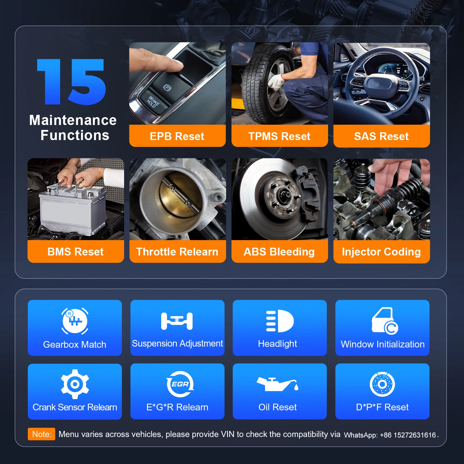 Фото XTOOL D6 Автомобильный диагностический инструмент Все системы Автомобильный сканер Для всех автомобилей 15+ Служитмое бесплатное обновление Встроенный CAN FD FCA №4