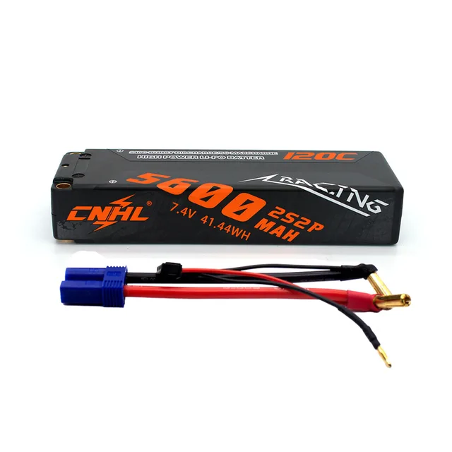 CNHL Racing 2S 7.4V 5600mAh 120C Lipo Hard Case