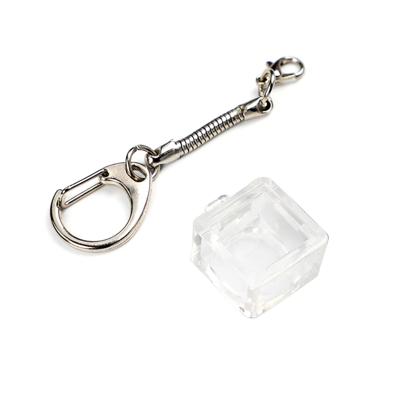 

1PC Gateron Mx Tester for Mechanical Keyboard Dust-Proof Shaft Tester Shaft Cover Transparent Keycap Keychain